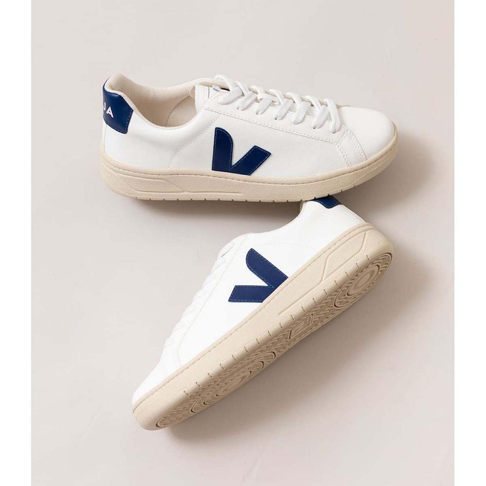 Veja URCA CWL Sneakers Dames White/Navy | NL 628OKI